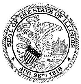 The state seal of Illinois