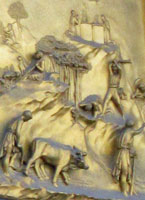 Michelangelo referred to Ghiberti's bas reliefs as 'the Gate of Paradise.'